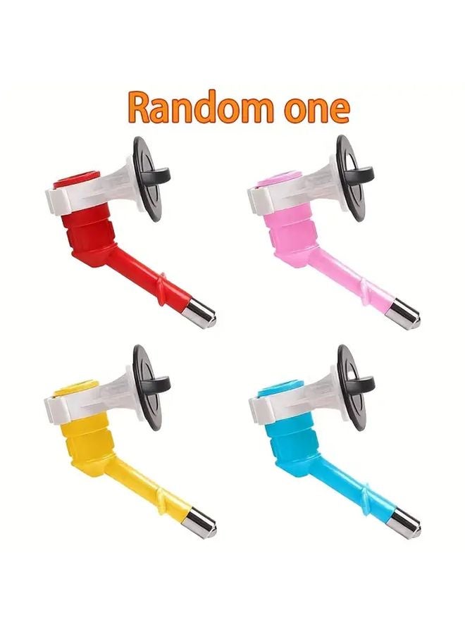 Assorted Colors Pet Hanging Waterer For Cats Dogs Rabbits Easy To Clean And Refill 1pc - Image 1