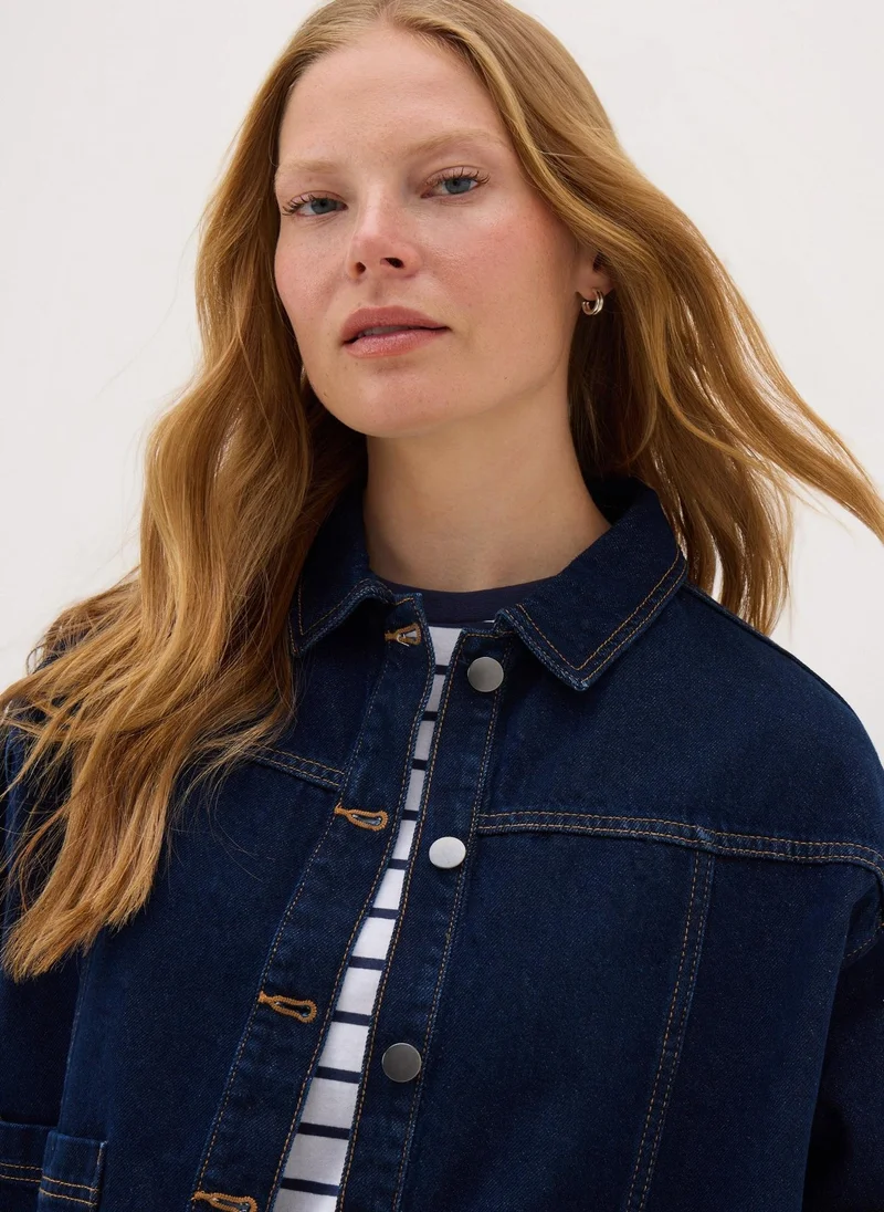 Matalan Indigo Denim Shacket