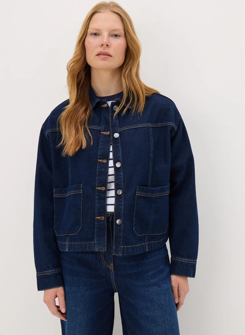 Matalan Indigo Denim Shacket
