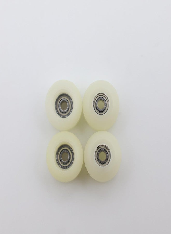 RACOFSB 65D Urethane Fingerboard Wheels Pro Street Shape (Beige) - Image 4