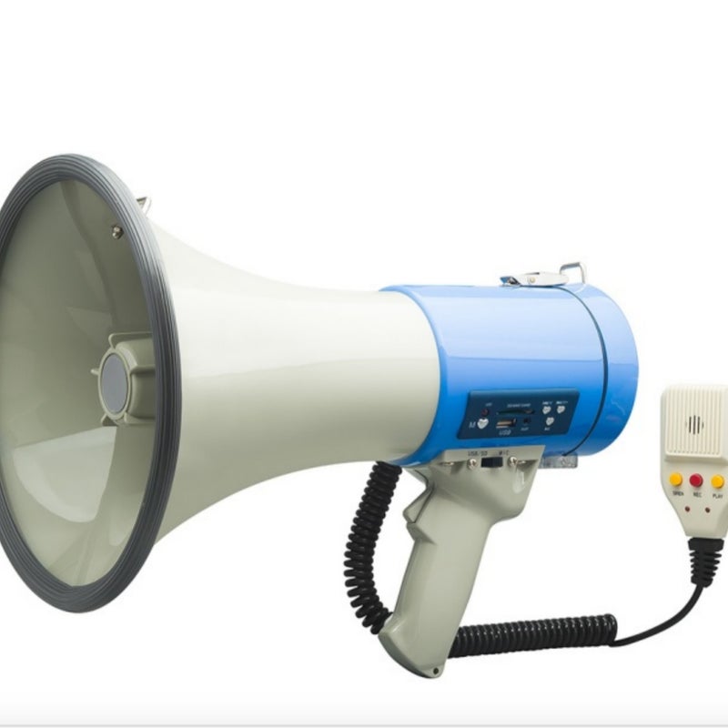 مكبر صوت خارجي تويتير عالي القدرة 50 واط مكبر صوت متعدد الوظائف قابل لإعادة الشحن وتسجيل الصوت - Image 1