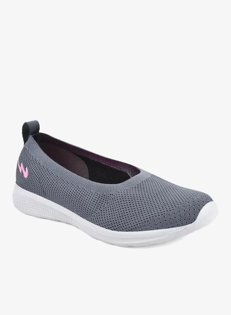 CAMPUS D.Gry/Pink Women's Slip On Walking Shoes - Lightweight, Elegant Design for Minimal Look for Women | Best Price UAE
