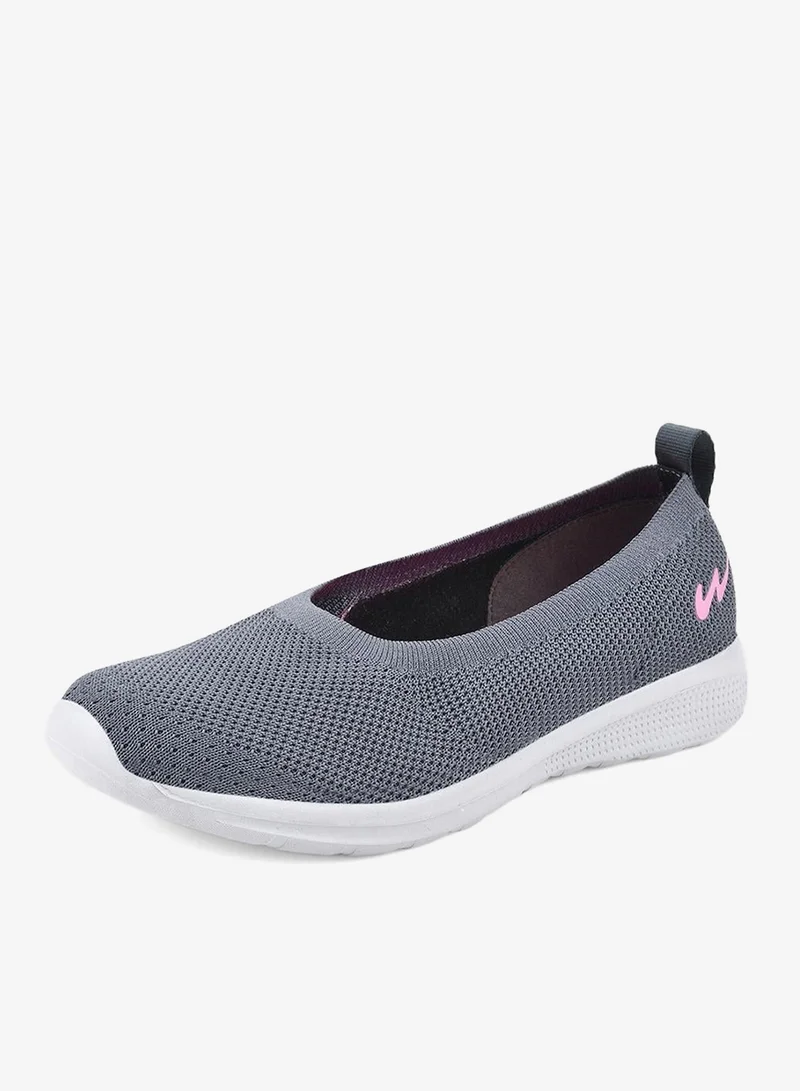 CAMPUS D.Gry/Pink Women's Slip On Walking Shoes - Lightweight, Elegant Design for Minimal Look for Women | Best Price UAE