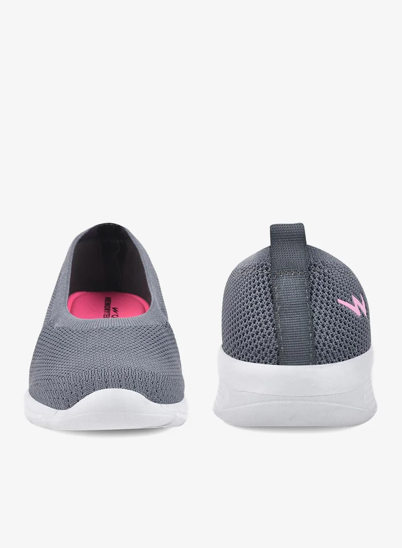CAMPUS D.Gry/Pink Women's Slip On Walking Shoes - Lightweight, Elegant Design for Minimal Look for Women | Best Price UAE
