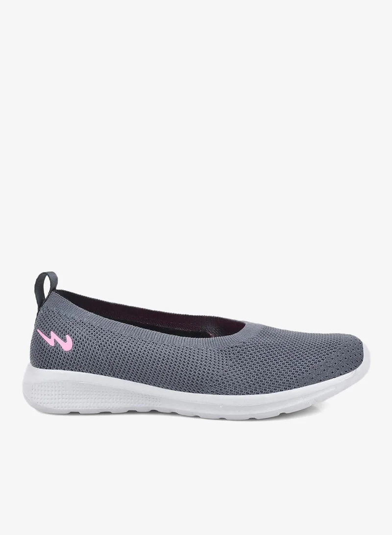 CAMPUS D.Gry/Pink Women's Slip On Walking Shoes - Lightweight, Elegant Design for Minimal Look for Women | Best Price UAE
