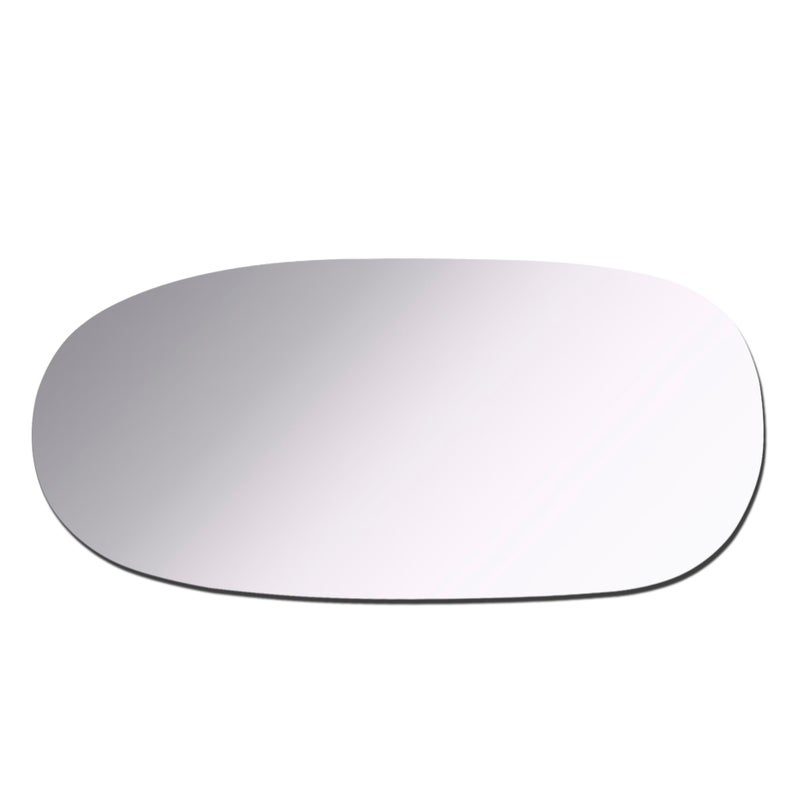 ReYee Mirror Glass fit for 1997 1998 1999 2000 2001 2002 2003 2004 Chevy Corvette Driver Left Side Mirror Glass LH No Backing Plate Flat Including Adhesive