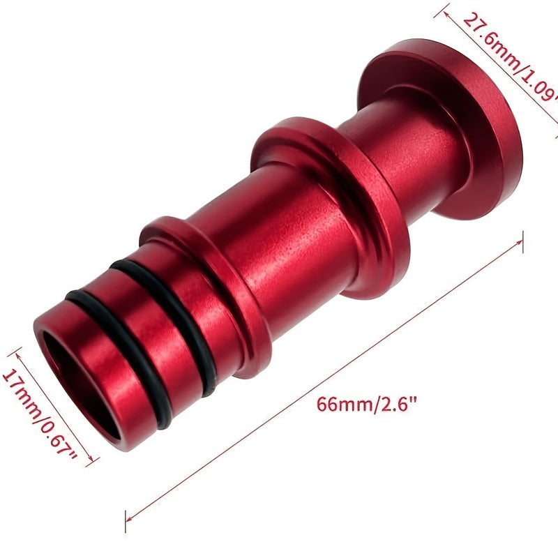 1 Car Safety Hammer Window Breaker Compact 2 6 Inches Design For Outdoor Emergencies Stylish Metal Durable Red - Image 2