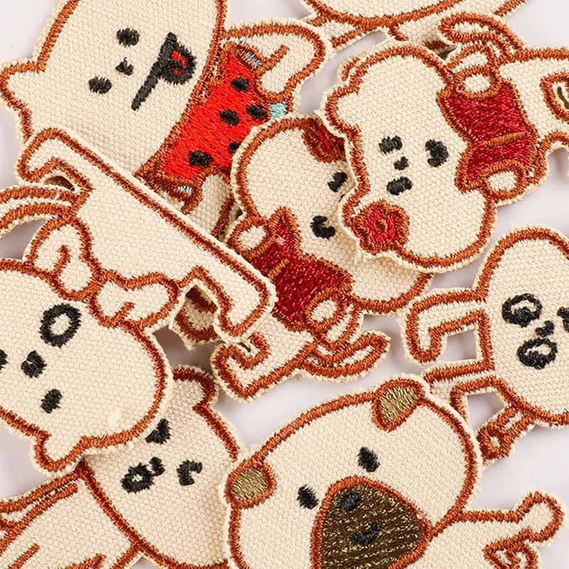 34 قطعة من رقائق الحيوانات الحديدية للتطريز على السترات والحقائب وتزيين الملابس - Image 4
