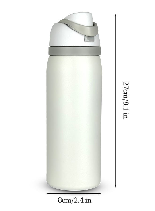 Insulated 32oz Stainless Steel Water Bottle with Straw - Leakproof for Sport & Travel - Image 2
