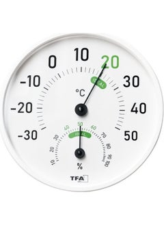 TFA 45.2045.02 Analog Temperature Humidity Meter with Large Display 