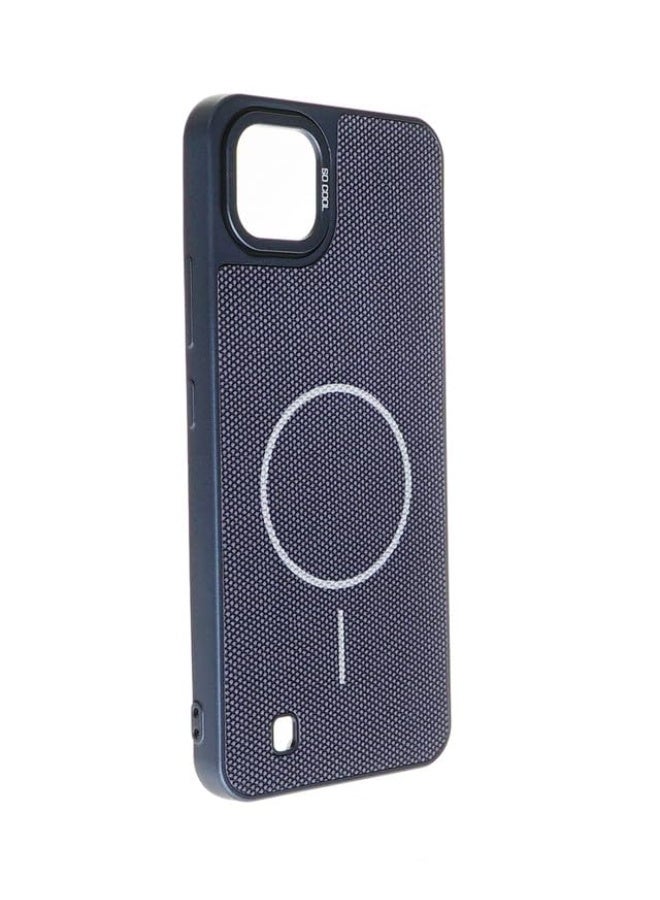 Plastic Back Cover For Realme C11 2021, Navy - Image 2