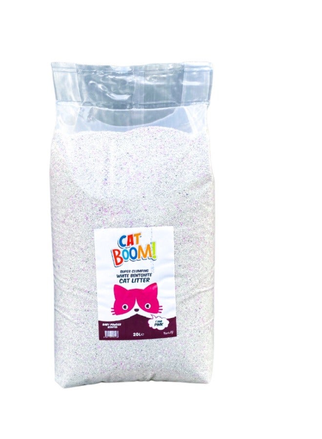 Cat Bentonite Cat Litter Baby Powder 5 L - Image 2