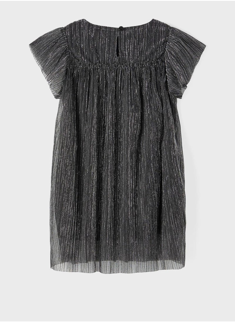 NAME IT - Kids Printed Midi Dress - Image 1