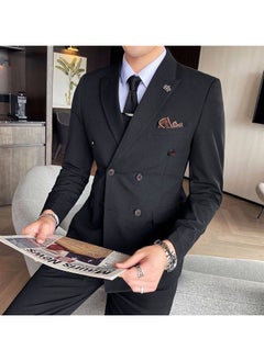 KUYING New Men's Casual Velvet Suit Jacket  - Image 1