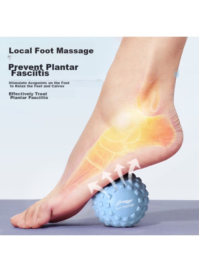 Li-Ning Li-ning Foot Fascia Massage Ball, Muscle Relaxation Meridian Ball, Foot And Waist Back Fitness Yoga Shoulder Neck Fascia Ball, Blue  - Image 4
