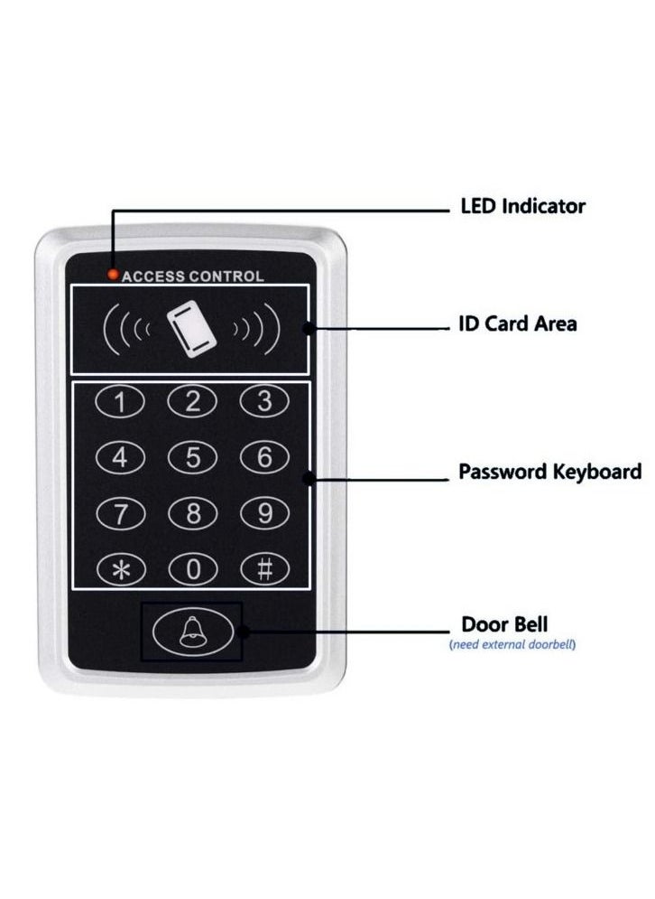 Bluefield Standalone Access Control/Indoor / 500 cards or Pins capacity  - Image 1
