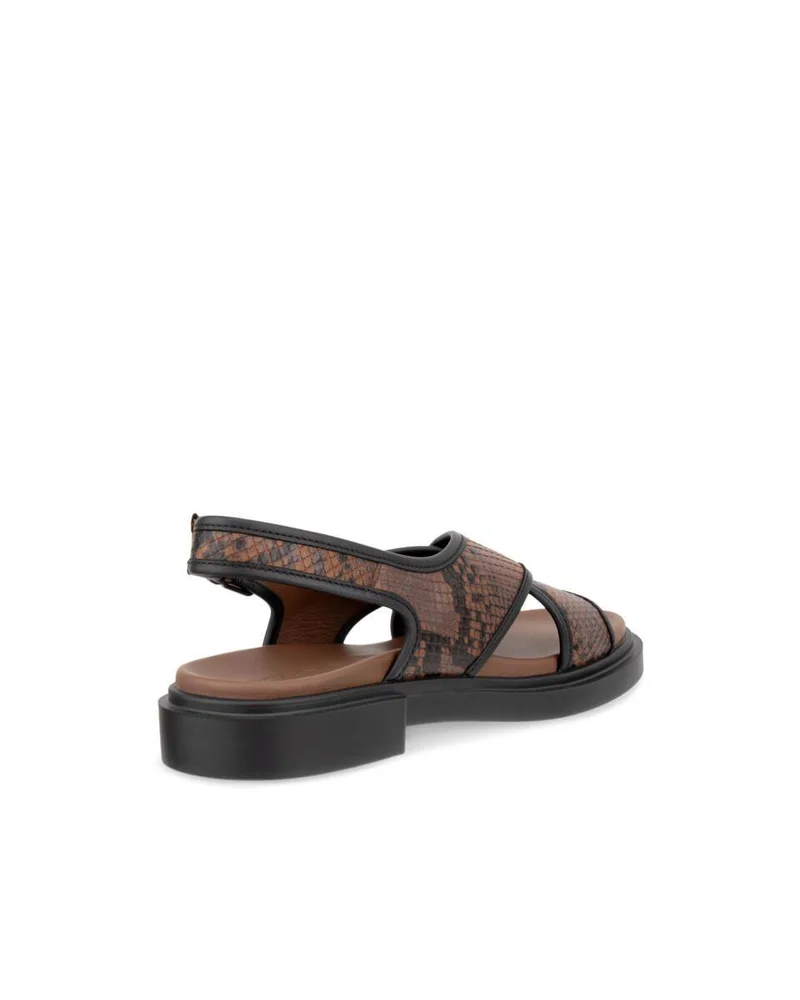 Ecco  ECCO Metropole Seoul Sandal Mink/Bl/Cof for Women | Best Price UAE