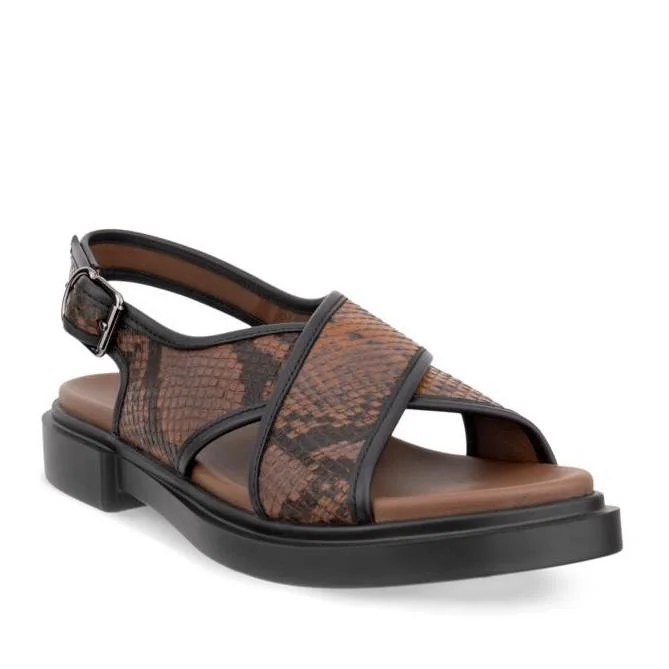 ECCO Metropole Seoul Sandal Mink/Bl/Cof