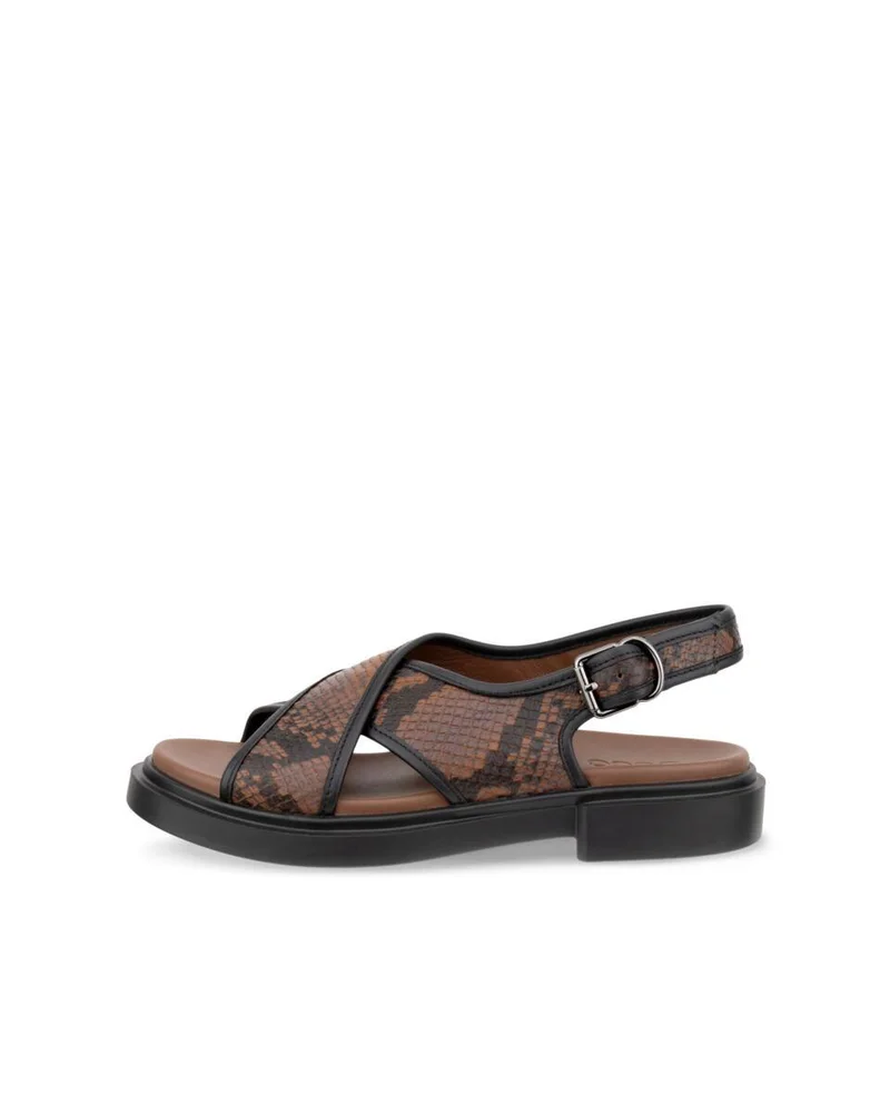 Ecco  ECCO Metropole Seoul Sandal Mink/Bl/Cof for Women | Best Price UAE