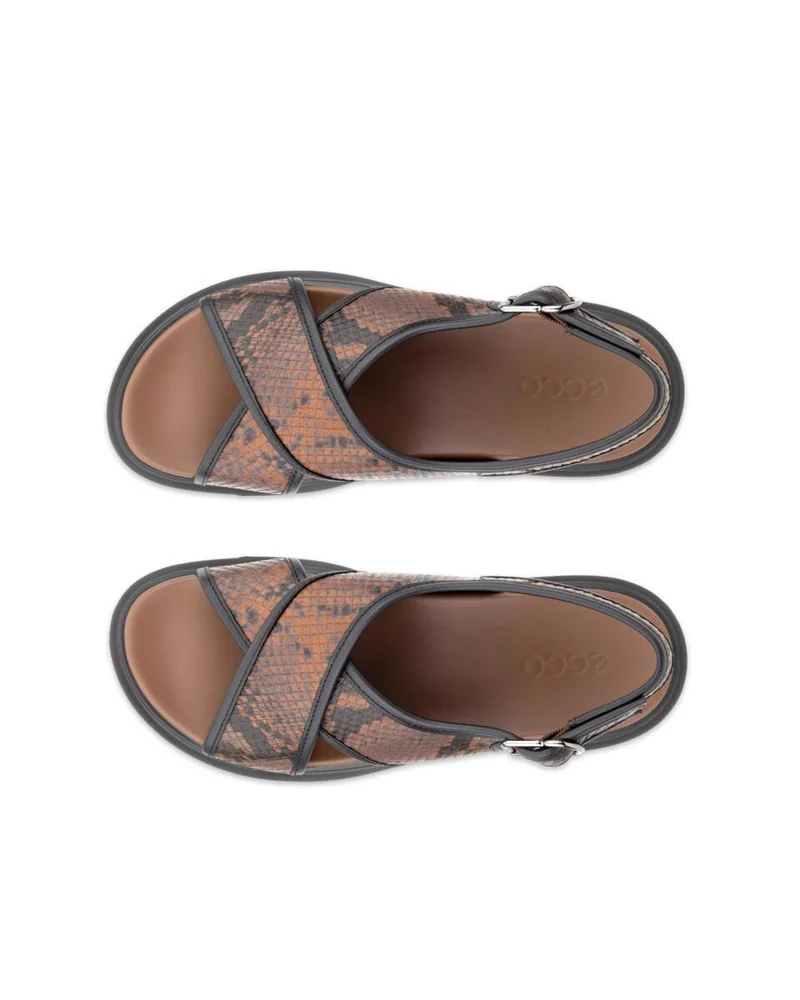 Ecco  ECCO Metropole Seoul Sandal Mink/Bl/Cof for Women | Best Price UAE