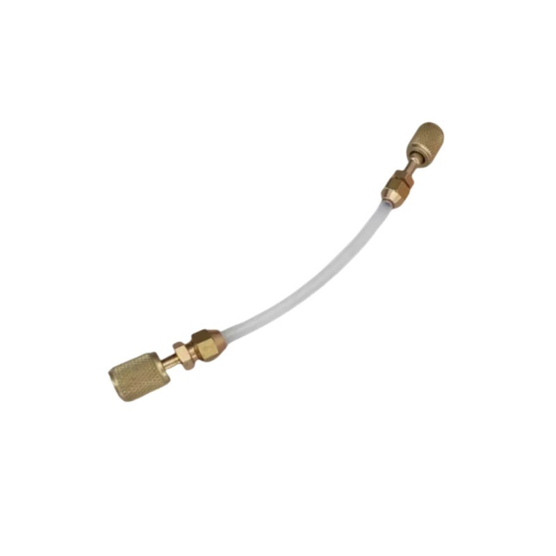 Air Conditioner Oil Inject Tool: 30ml 1/4 Inch Female SAE Connector - Low-side Quick Coupler Adapter Oil Inject Tool for Home Office Car AC Systems, Refrigerant Leak Monitoring - Image 2