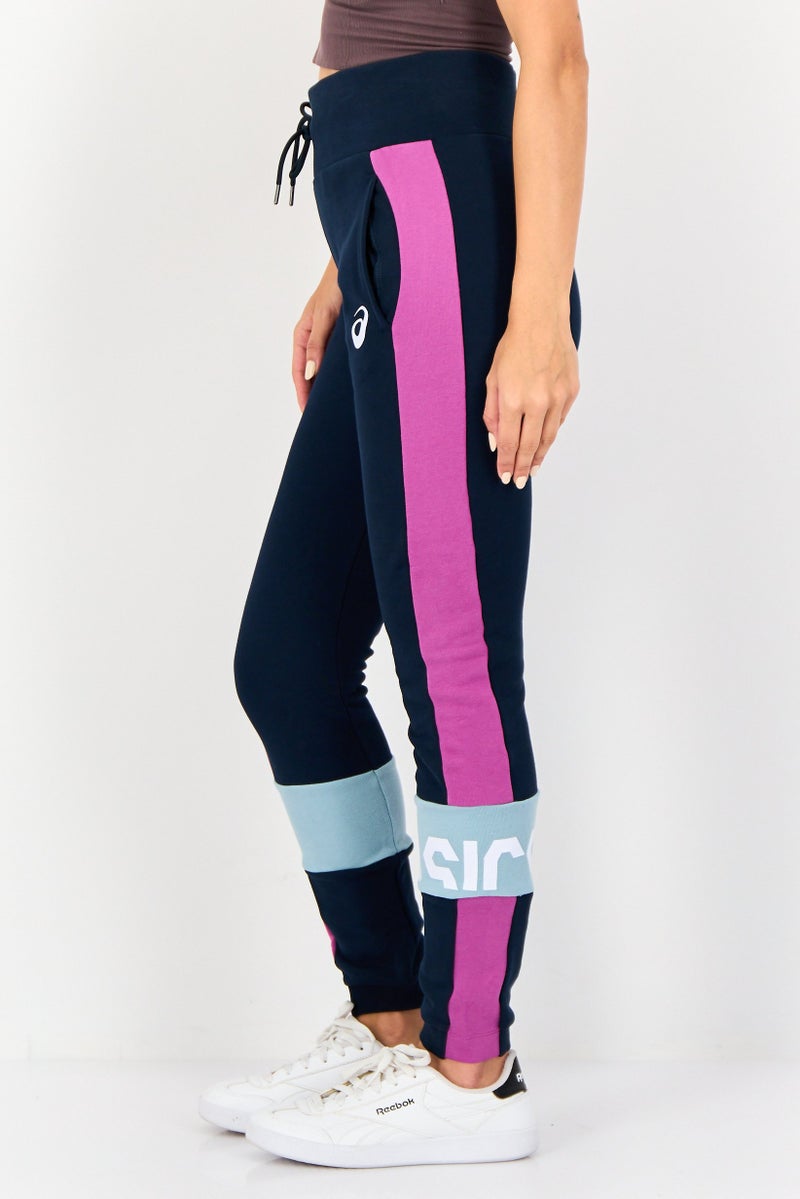 asics سروال تدريب ضيق للنساء، متعدد الألوان - Image 3