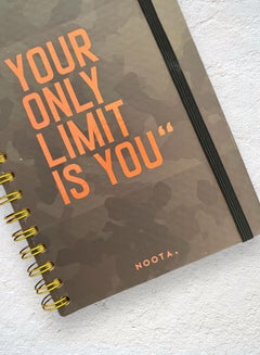 Noota NOOTA DARK GREEN CAMO SPIRAL WIRE NOTEBOOK  - Image 3