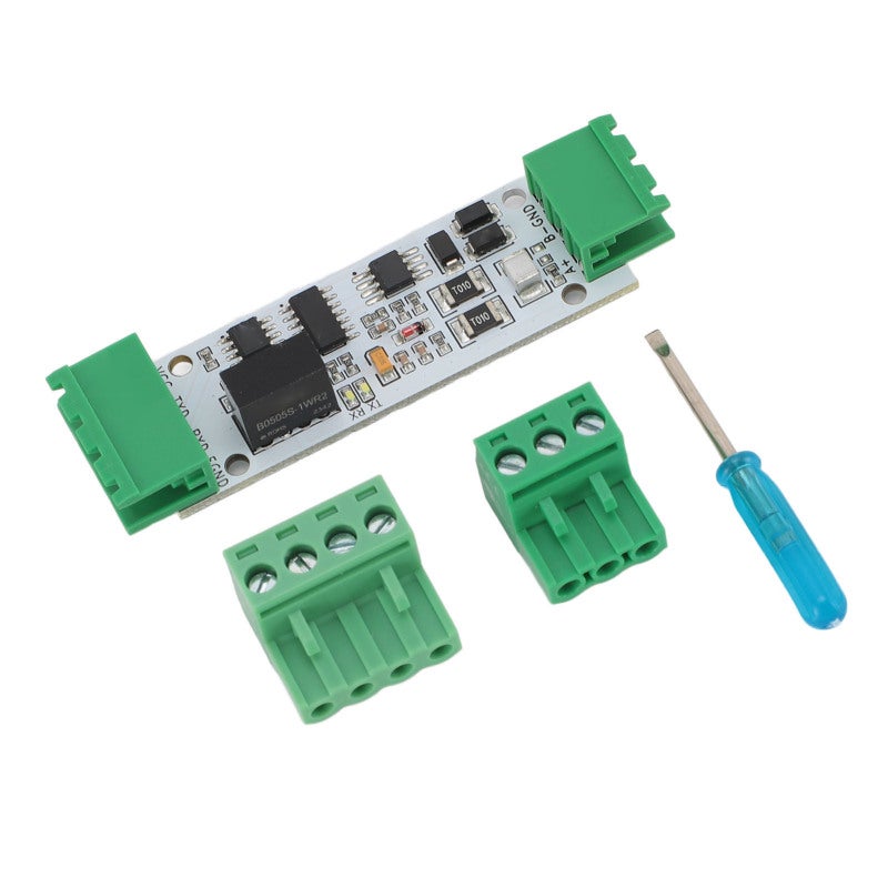 diustou TTL to RS485 Adapter Module with Built-in TVS Transient Voltage Suppression - Self Recovery Fuse Guard Converter Board for Industrial Signal Isolation - Image 3