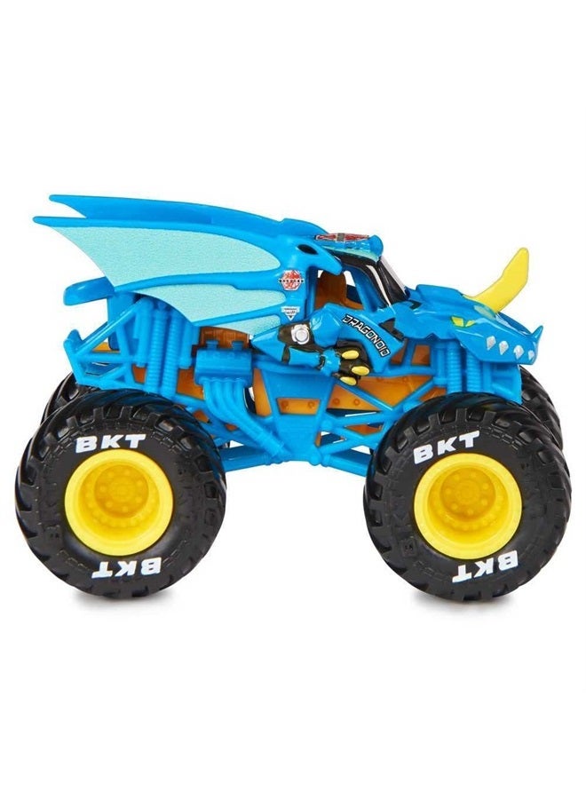 Monster Jam 2023 سبين ماستر 1:64 شاحنة مصبوبة سلسلة 28 مفضلات الساحة دراجونيد - Image 1