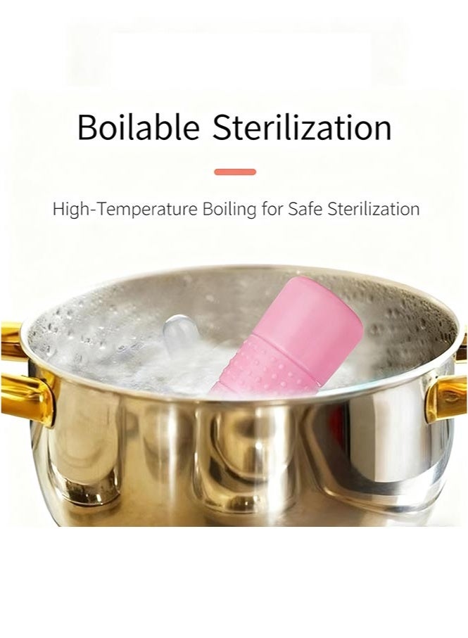 BAEKO Upside Down Peri Bottle for Postpartum Care | The Washer for Perineal Recovery and Cleansing After Birth. Color: Pink - Image 4