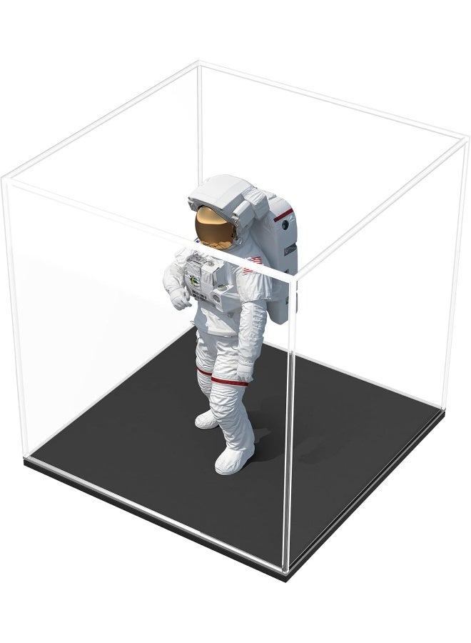 TPGP Fully Assembled Acrylic Display Case, 6 Inch Clear Acrylic Box For Display Collectible, Countertop Alternative Glass Case For Home Storage And Organizing Toys - Image 2