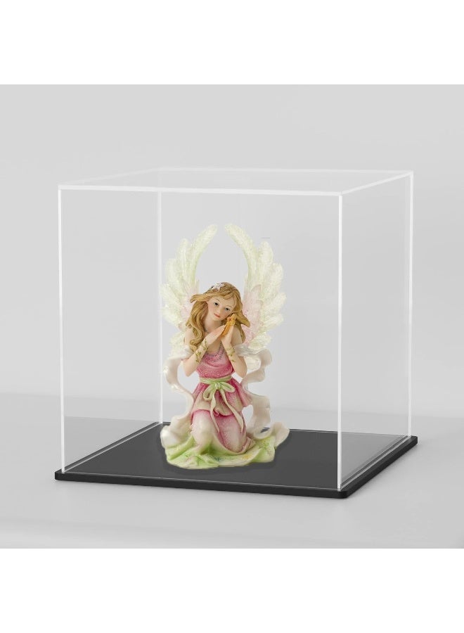 TPGP Fully Assembled Acrylic Display Case, 6 Inch Clear Acrylic Box For Display Collectible, Countertop Alternative Glass Case For Home Storage And Organizing Toys - Image 3