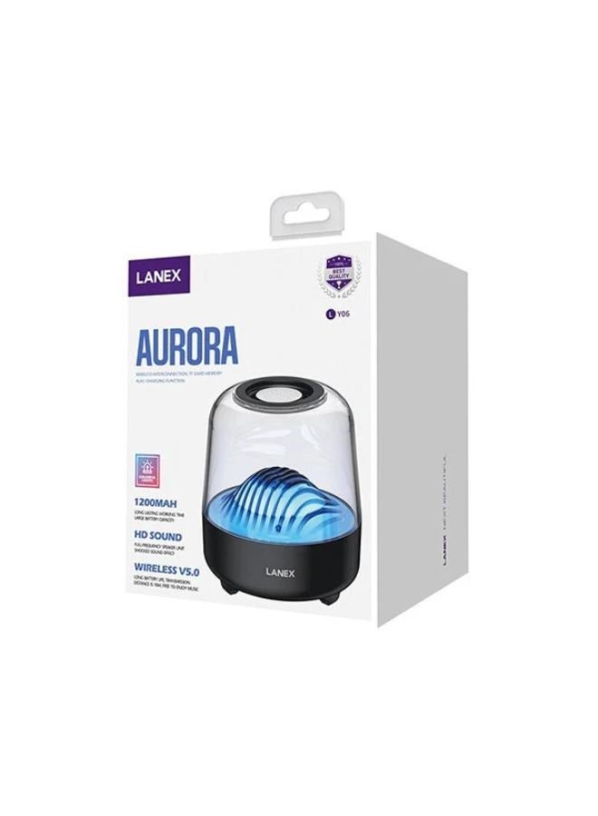 Lanex Aurora BT V5.0 Wireless Speaker With LED LY06 - Image 2