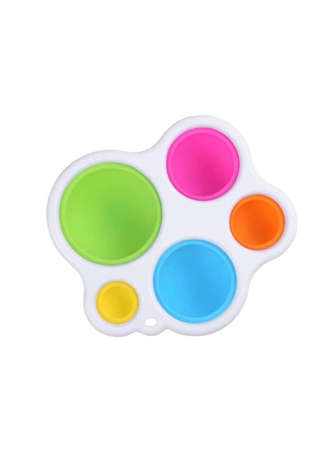 Simple Dimple Fidget Toy Game -Early Educational Push Pop Bubble Fidget Dimple Toy for Kids and Adults - Anti-Anxiety Stress Reliever Pop Dimples Fidget Toys - Random Buttons