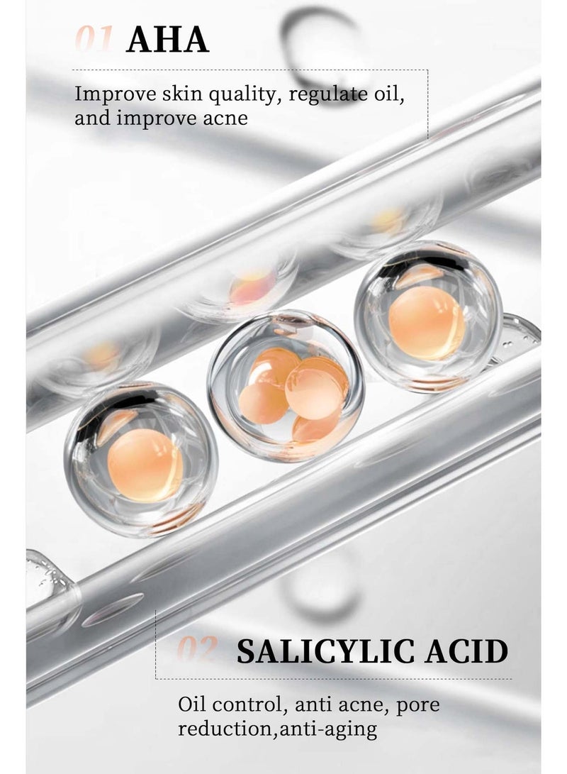 MOOYAM Salicylic Acid Face Serum 30ml - Skin Clearing Treatment for Acne, Blackheads & Pores - Oil Control & Exfoliating Serum for Clear, Smooth Skin - Image 5