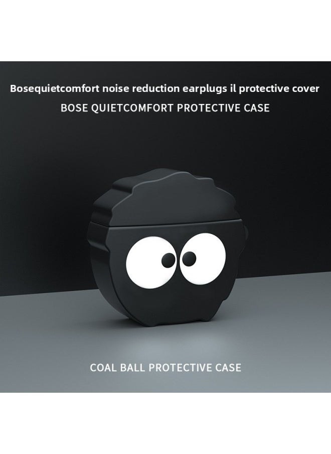 Generic - Anti-fall Bose QC Noise Canceling Earplugs For Bose Great Shark Second Generation Headset Protective Case-Color:Briquettes + Delivery Hook-Model:Suitable For Bose Great Shark Second Generation Headset Protective Cover - Image 1