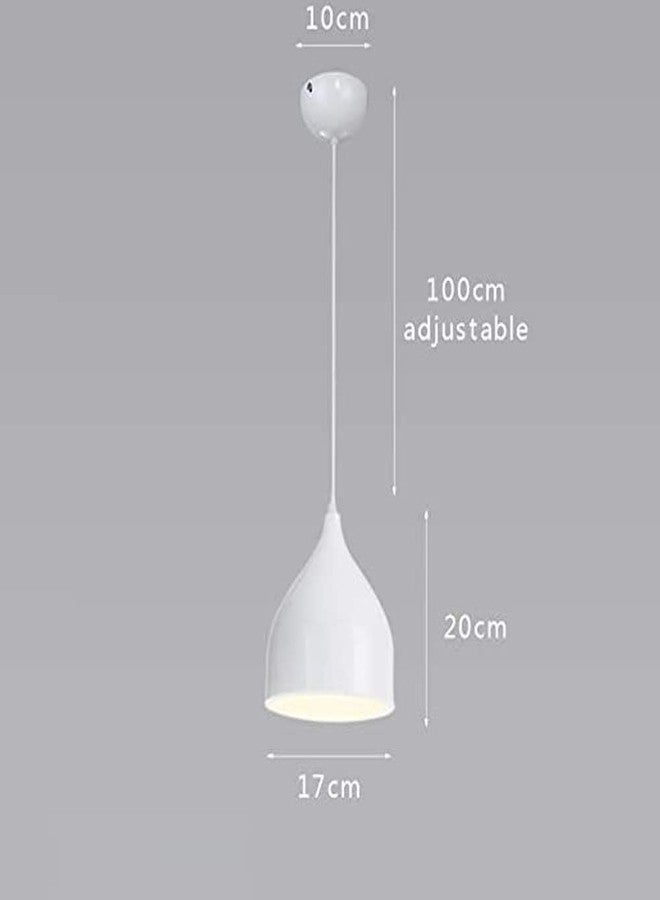 GAUVIK Aluminium 3 Light Cluster Hanging Light for Restaurant, Bedroom, Living Room -White - Image 3