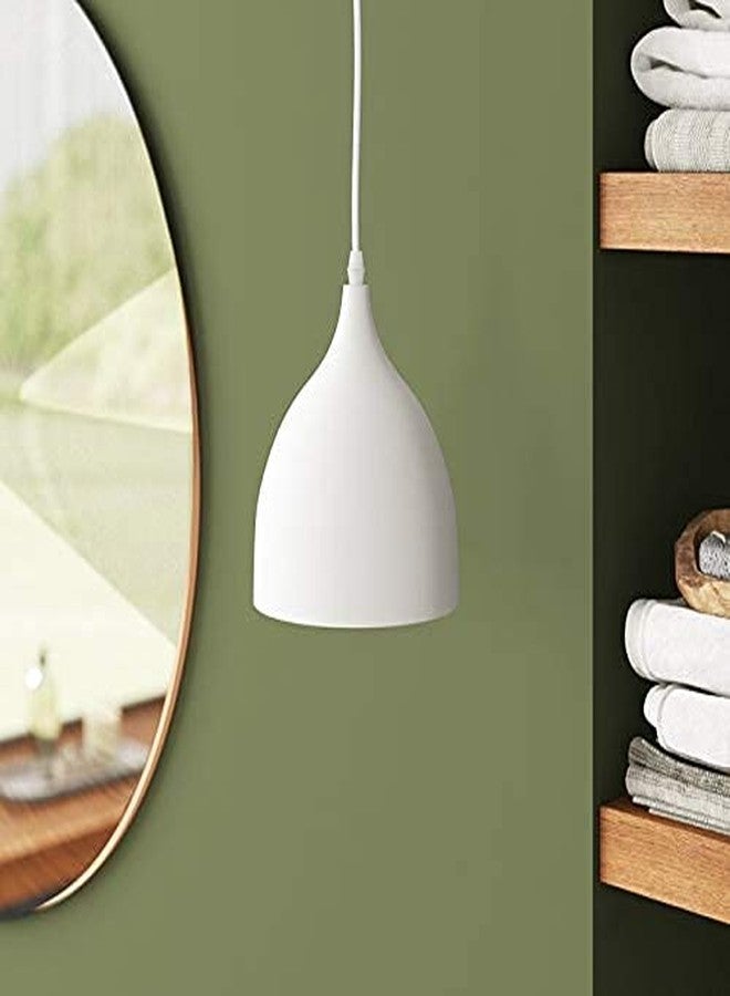 GAUVIK Aluminium 3 Light Cluster Hanging Light for Restaurant, Bedroom, Living Room -White - Image 2