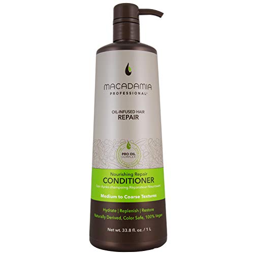Macadamia Professional Hair Care Sulfate  Paraben Free Natural Organic CrueltyFree Vegan Hair Products Nourishing Repair Hair Conditioner 338 oz Green