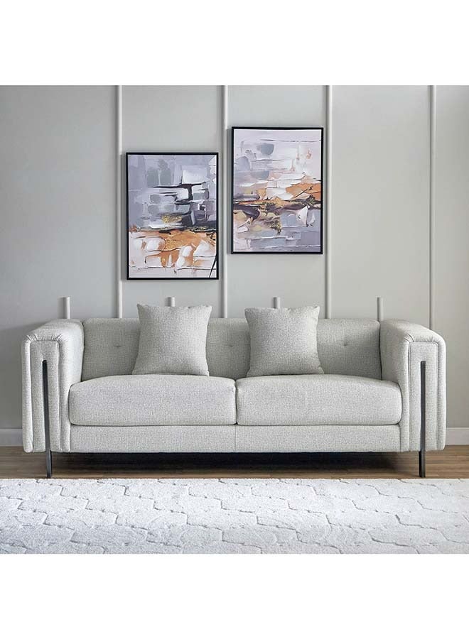 هوم بوكس كنبة قماش جليستن 3 مقاعد 212 × 73 × 90 سم - Image 2