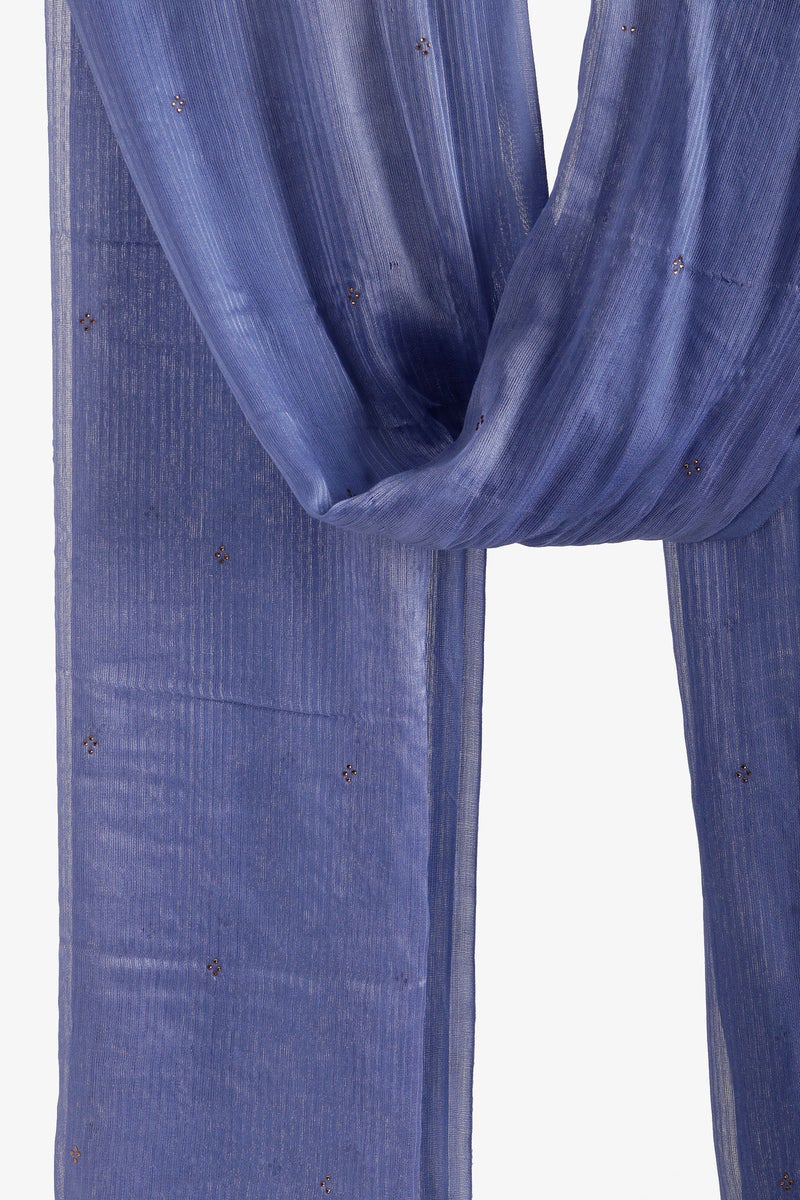 Carina Embroidered Clusters Scarf - Image 2