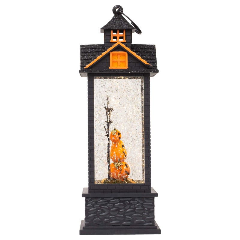 Roman Halloween D?cor by Roman  Giftware Collection  Pumpkin  Ghost  Witch  Skull  Spider  Trick or Treat  11.75"" H LED Swirl Lantern (11x4x4) - Image 4