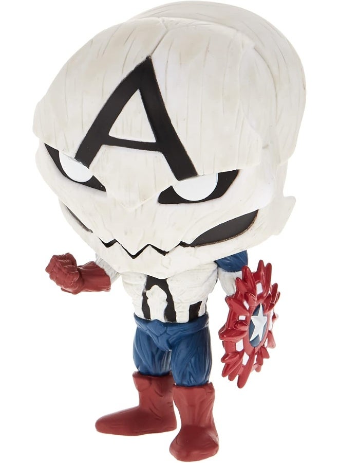 Funko Funko Pop Marvel Venom Poison Captain America Special Edition Exclusive  - Image 1