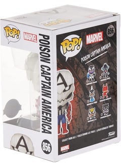 Funko Funko Pop Marvel Venom Poison Captain America Special Edition Exclusive  - Image 4