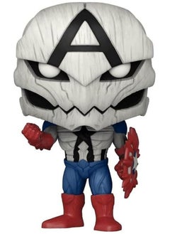 Funko Funko Pop Marvel Venom Poison Captain America Special Edition Exclusive  - Image 3
