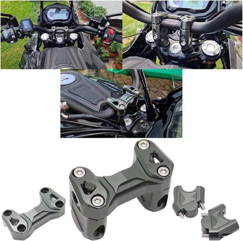 DEMULAX 11/8in 28mm Handlebar Risers for Motorcycles - Image 4