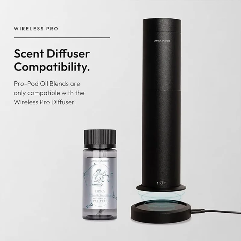 Aroma360  Libra Pro-Pod Oil Blend - Astrology Inspired for Luxury Essential Oil Diffusers - Aromatherapy Scent Diffuser Oil - Pistachio, Ylang Ylang, and Benzoin - 50 mL, 1.7 fl oz  | Best Price UAE