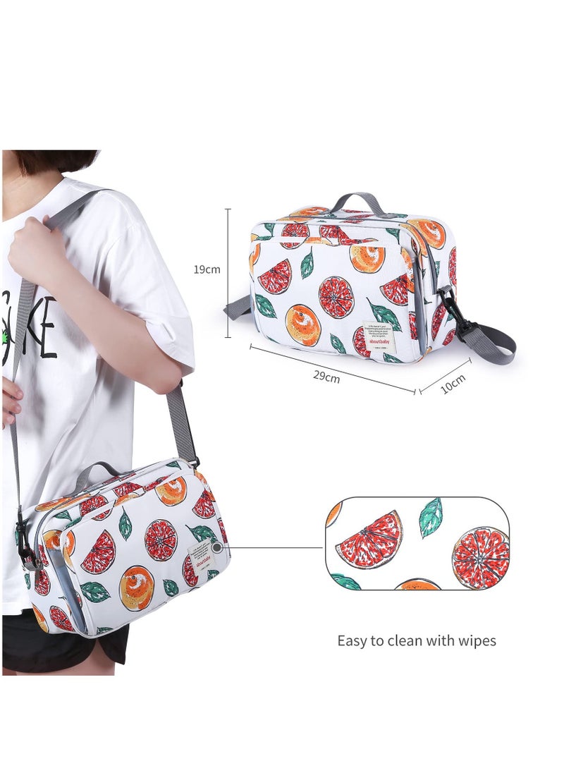 SYOSI - Diaper Bag Premium Stroller Organizer Bag with Insulated Pocket Stroller Hooks and Adjustable Strap  Non-Slip Design Universal Fit for Most Strollers Ideal for Diapers Baby Items - Image 1