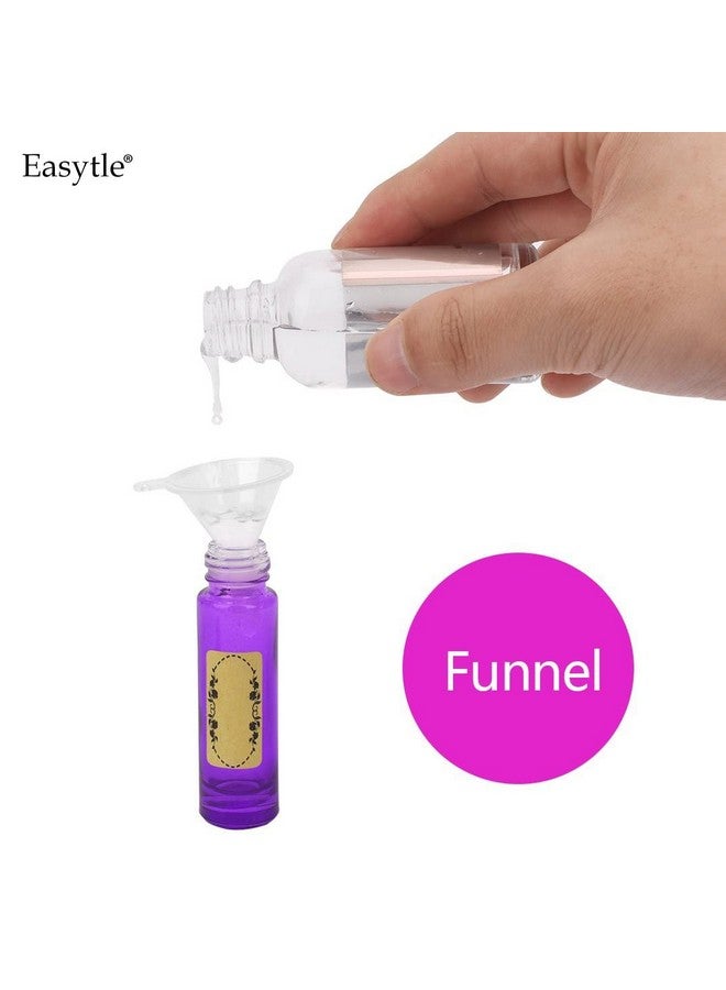 Easytle Essential Oil Tools Essential Oil Opener Essential Oil Key Tool For Essential Oil Accessories Includes 2 Openers, 6 Droppers, 6 Funnels, 72 Labels And Brush Tools Set For Glass Roll On Bottles  - Image 4