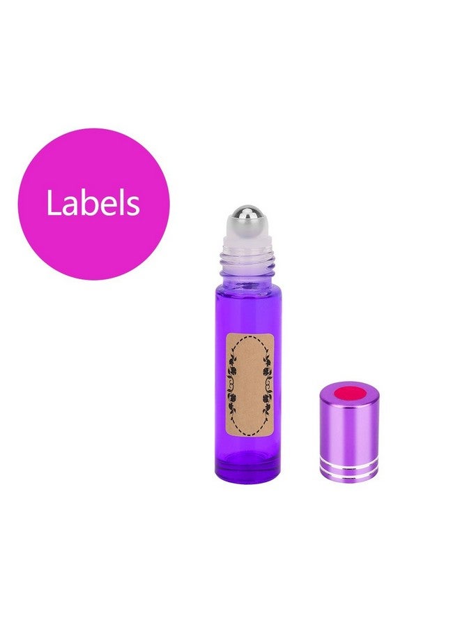 Easytle Essential Oil Tools Essential Oil Opener Essential Oil Key Tool For Essential Oil Accessories Includes 2 Openers, 6 Droppers, 6 Funnels, 72 Labels And Brush Tools Set For Glass Roll On Bottles  - Image 5